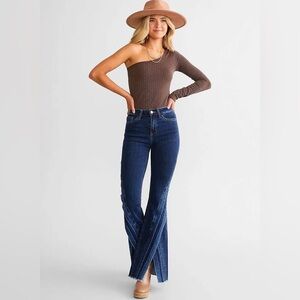 FLYING MONKEY - High Rise Super Flare Jeans